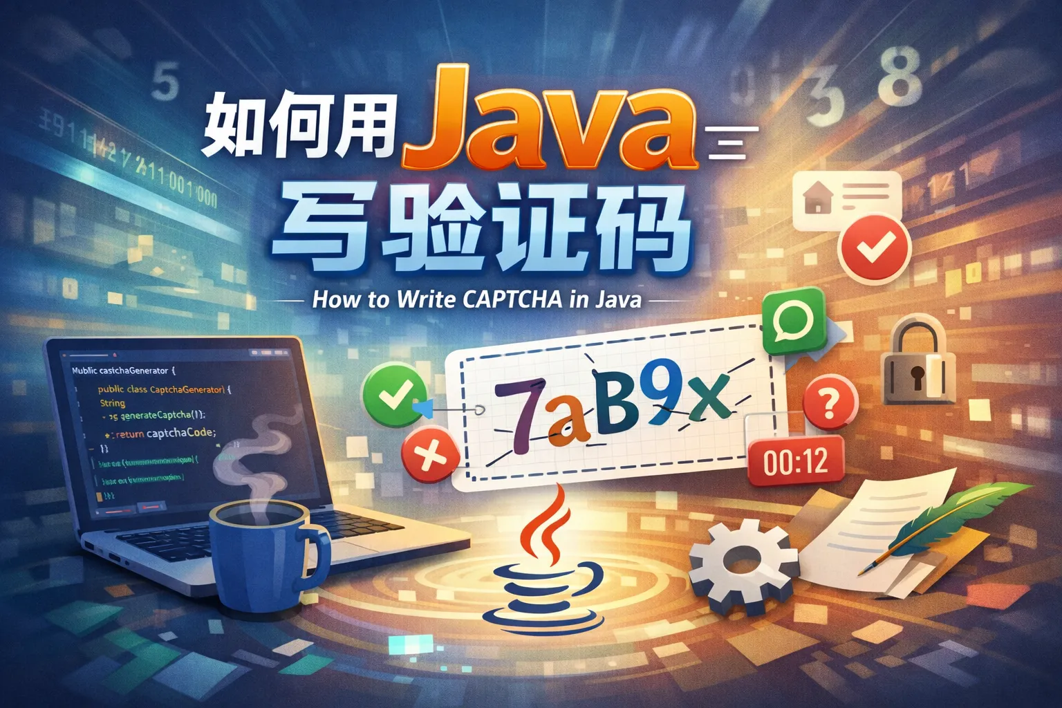 如何用java写验证码