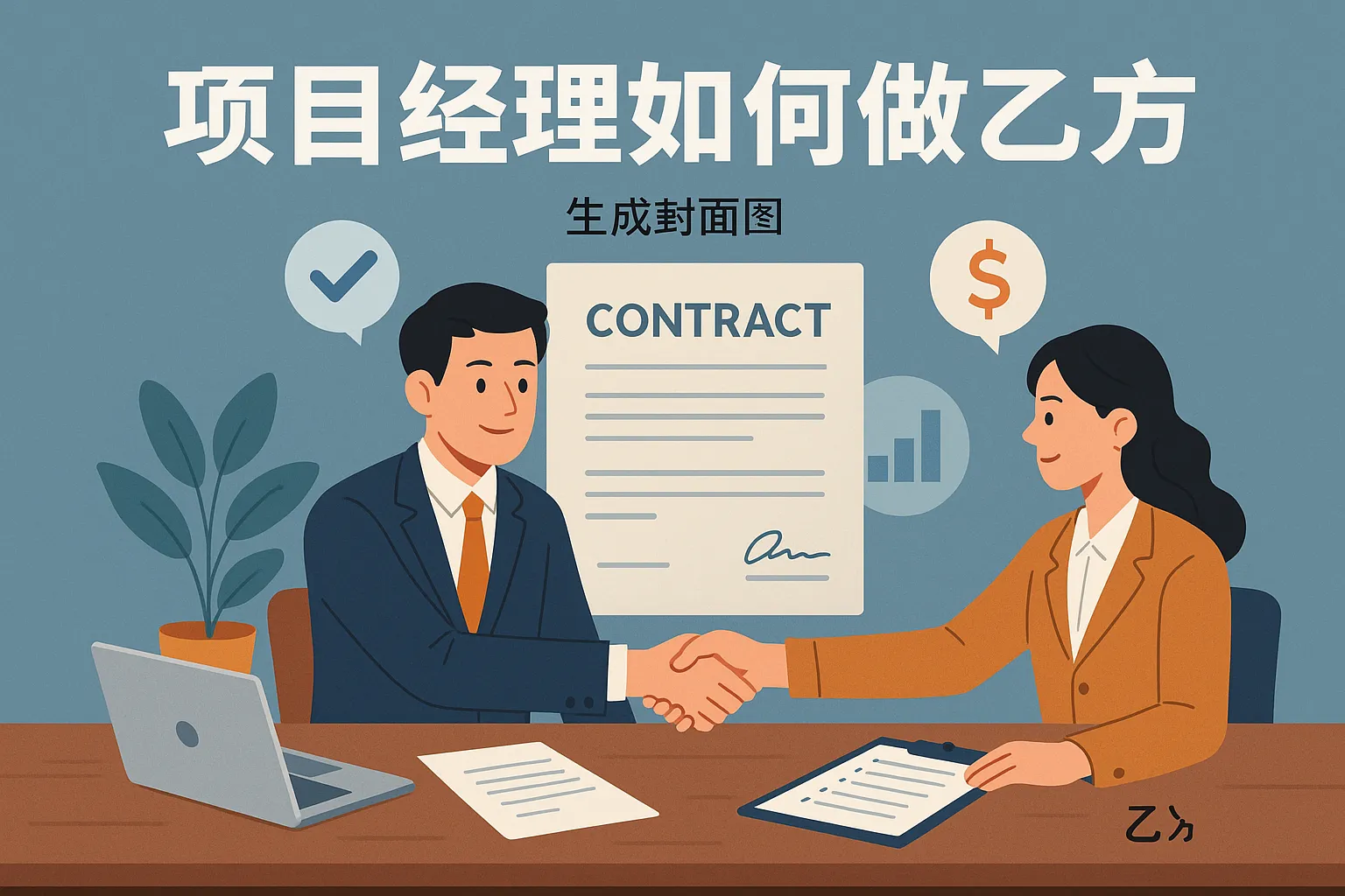 项目经理如何做乙方