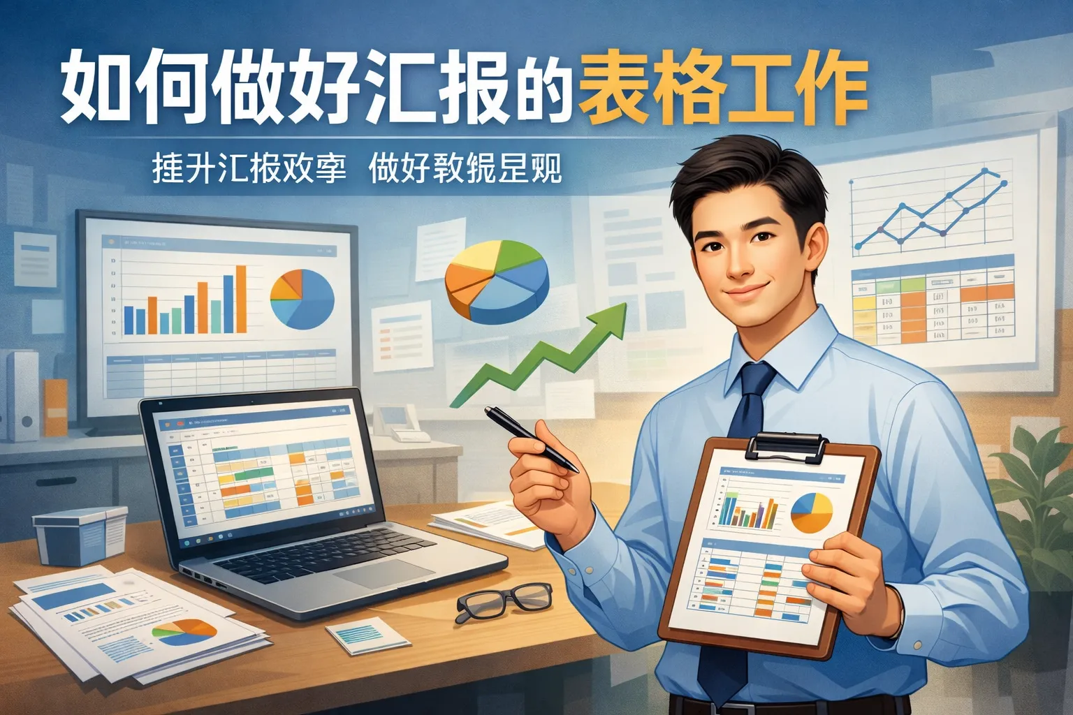 如何做好汇报的表格工作