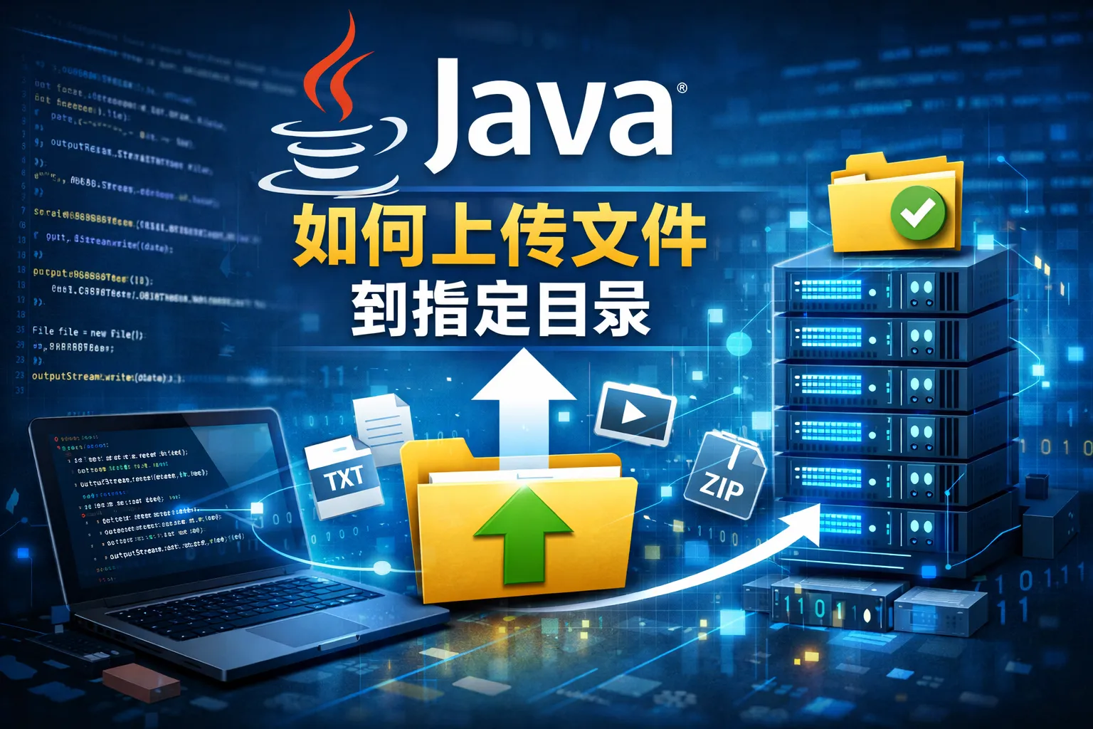 java如何上传文件到指定目录