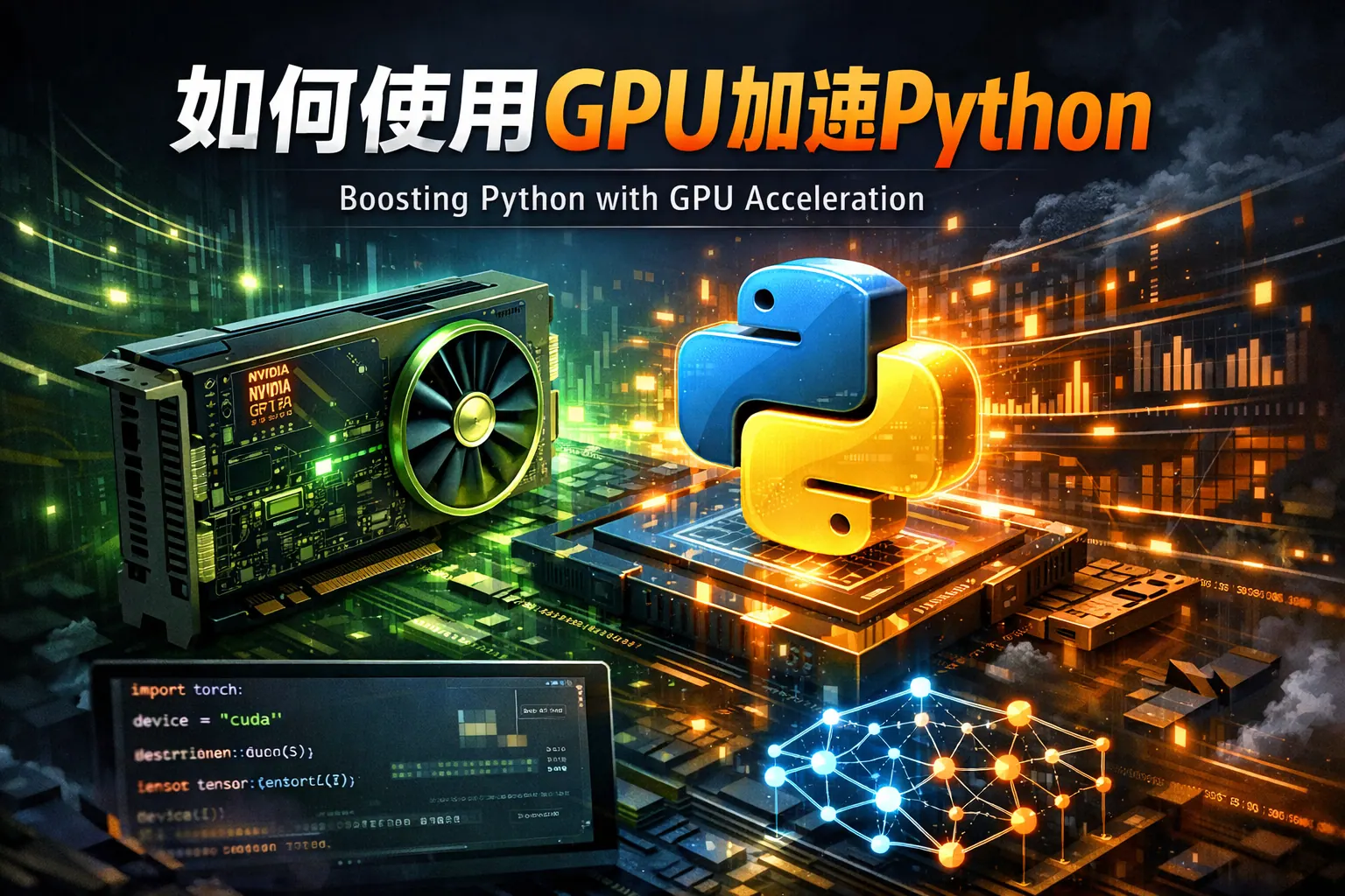 怎么使用gpu加速python