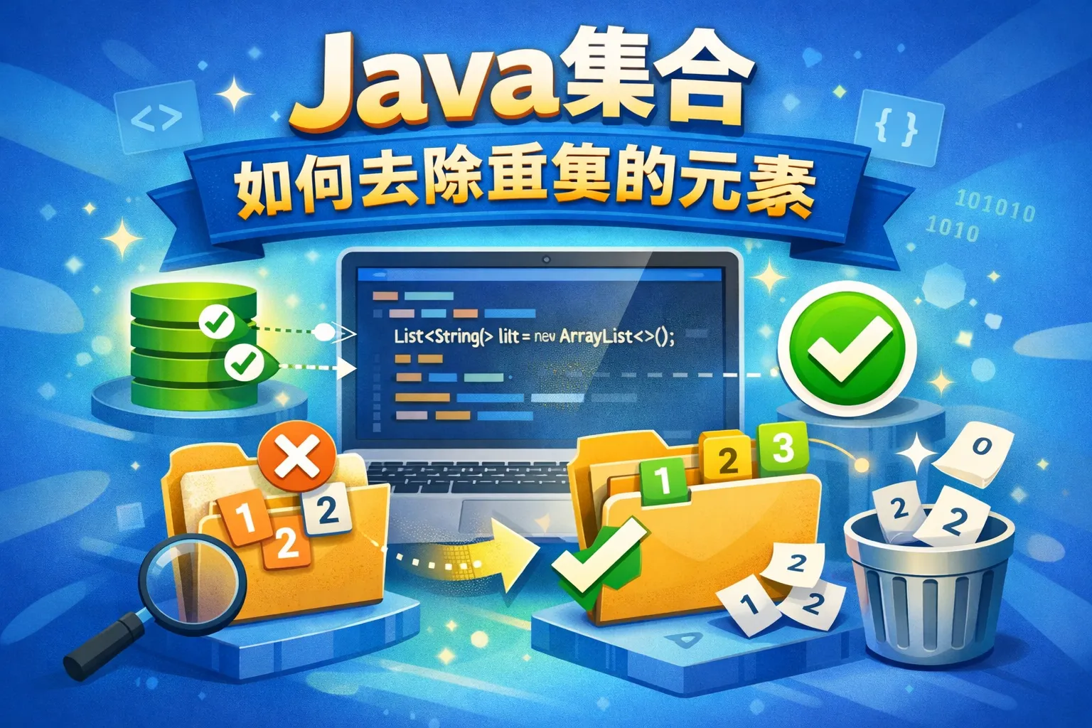 java集合如何去除重复的元素