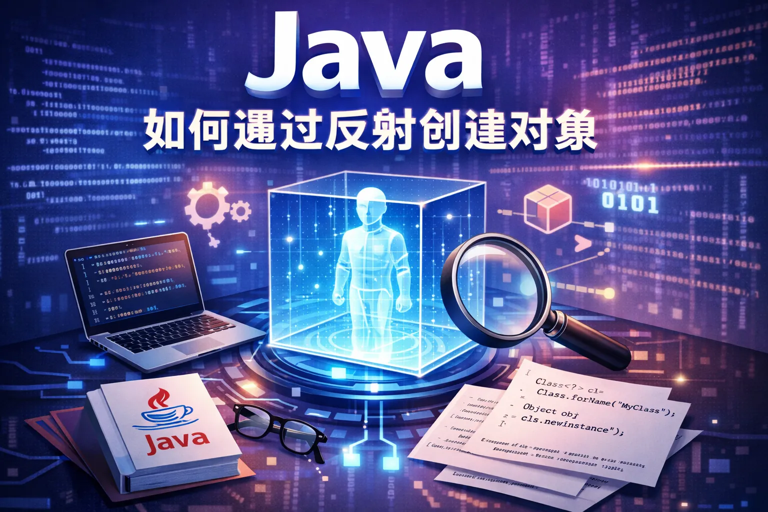 java如何通过反射创建对象