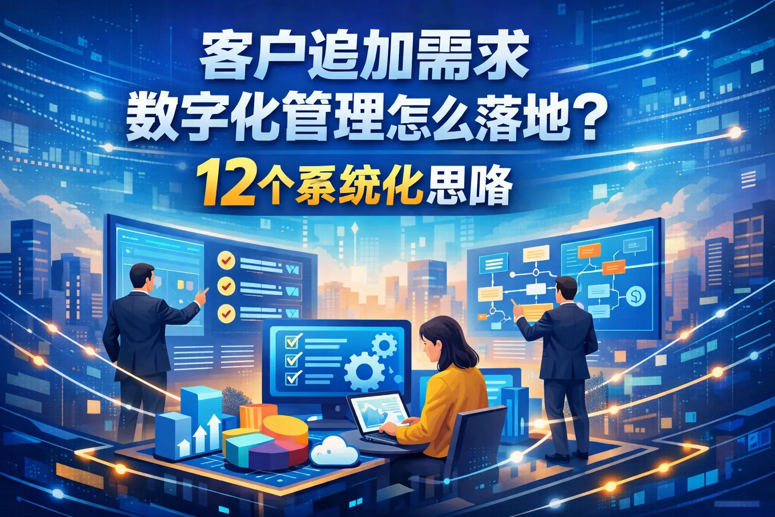 客户追加需求数字化管理怎么落地?12个系统化思路
