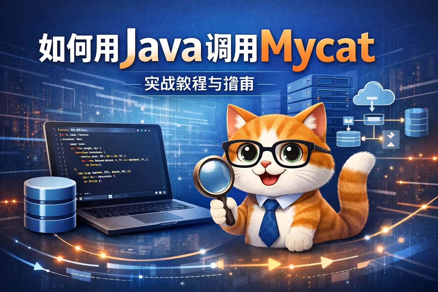 如何用java调用mycat