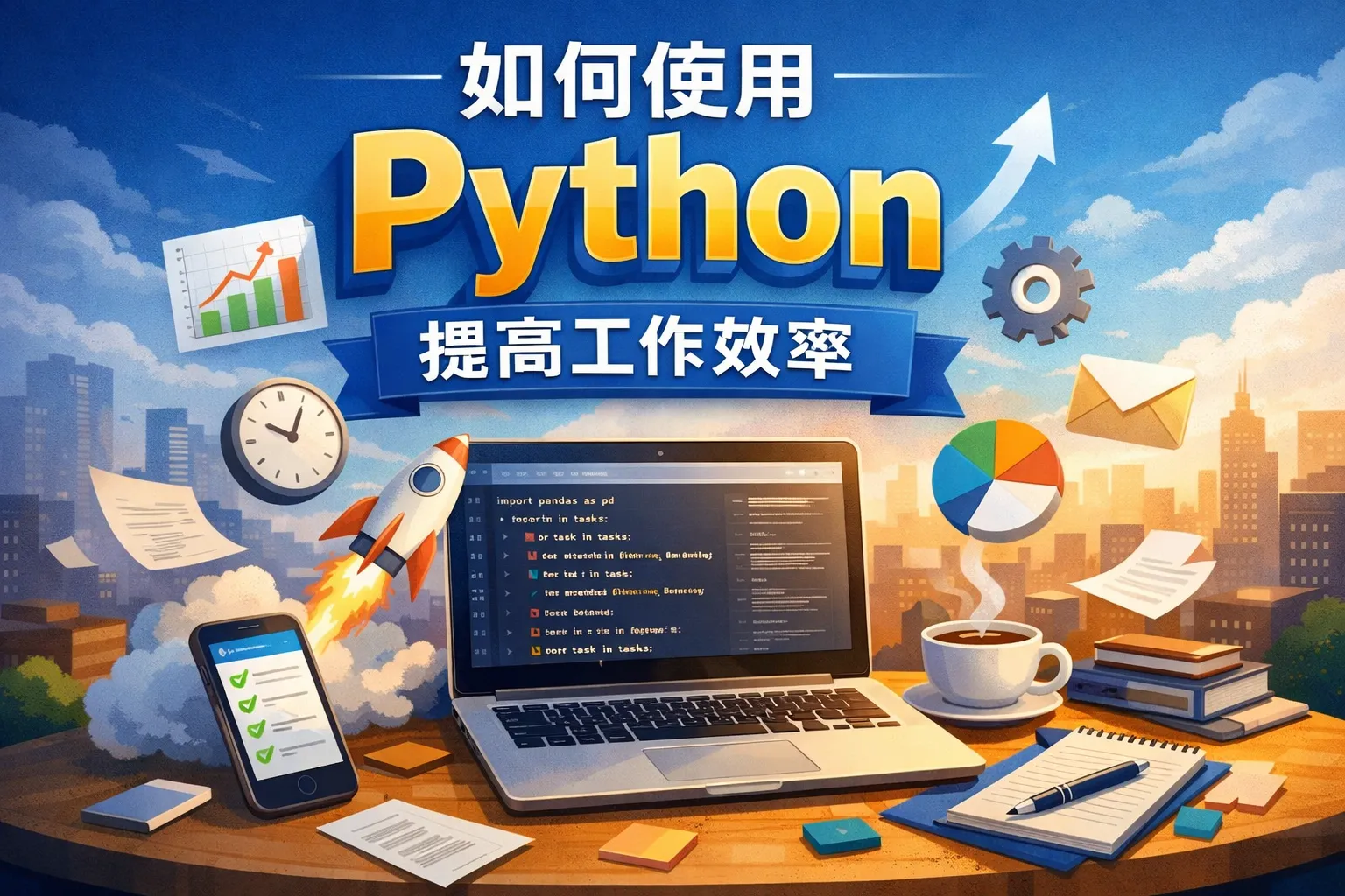 如何使用python提高工作效率