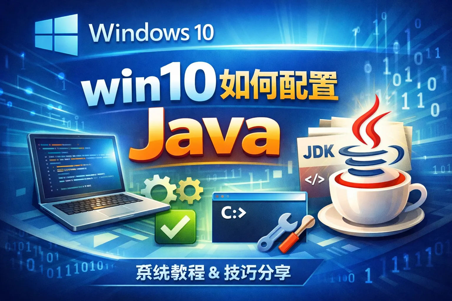 win10如何配置java