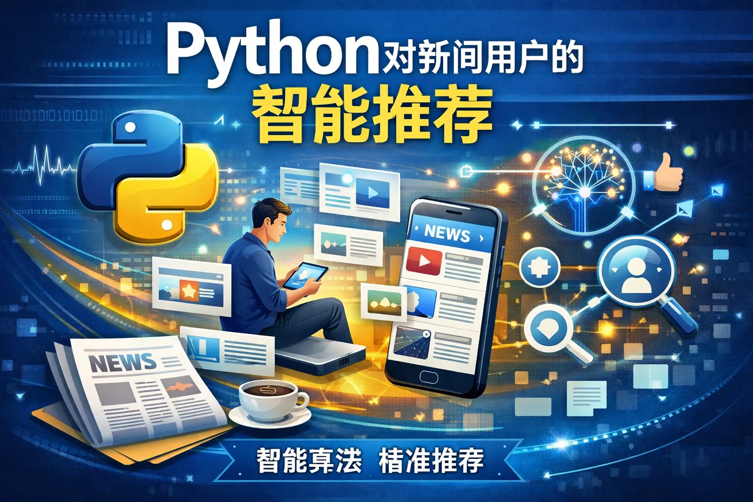 Python对新闻用户的智能推荐