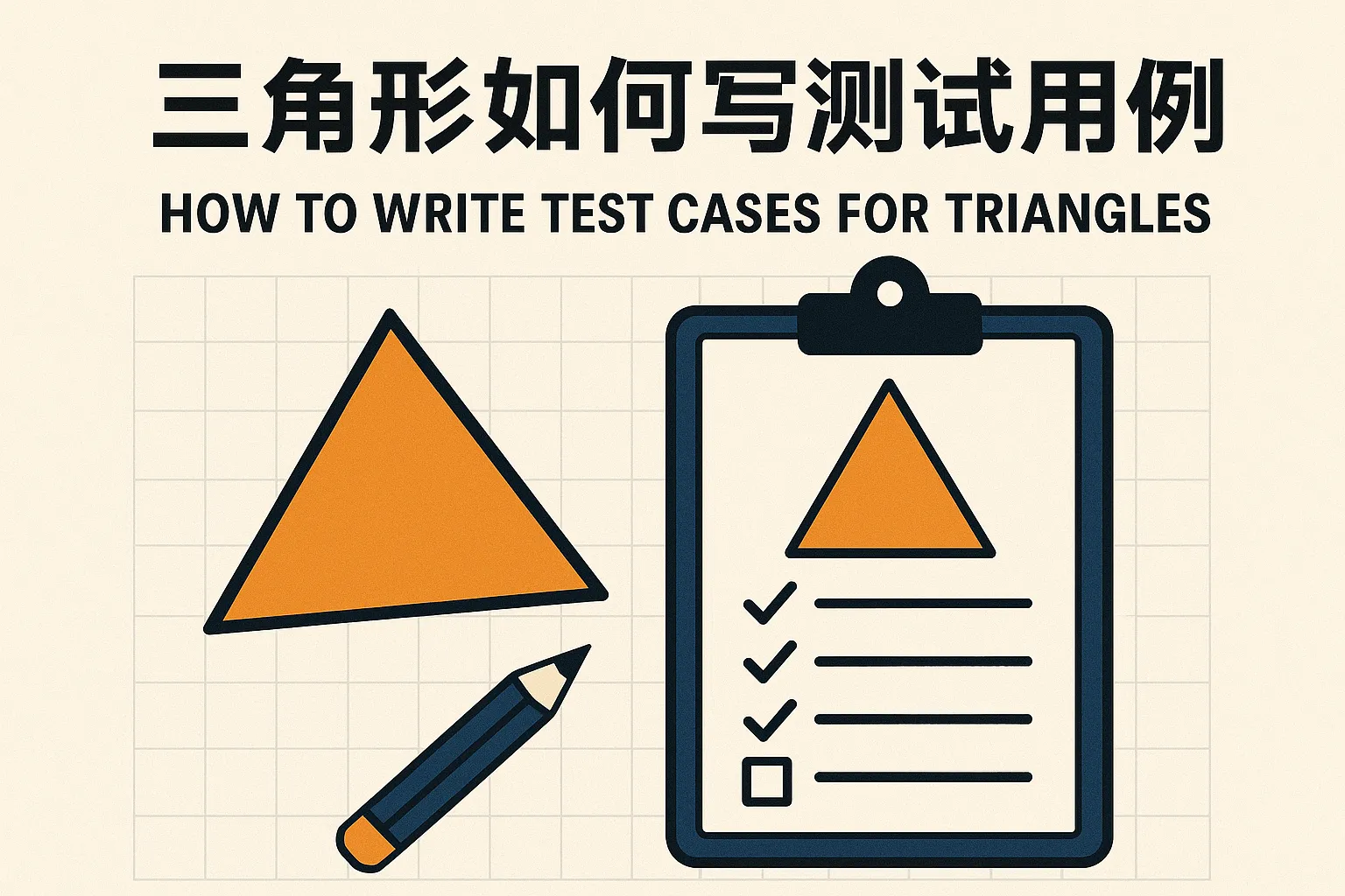 三角形如何写测试用例