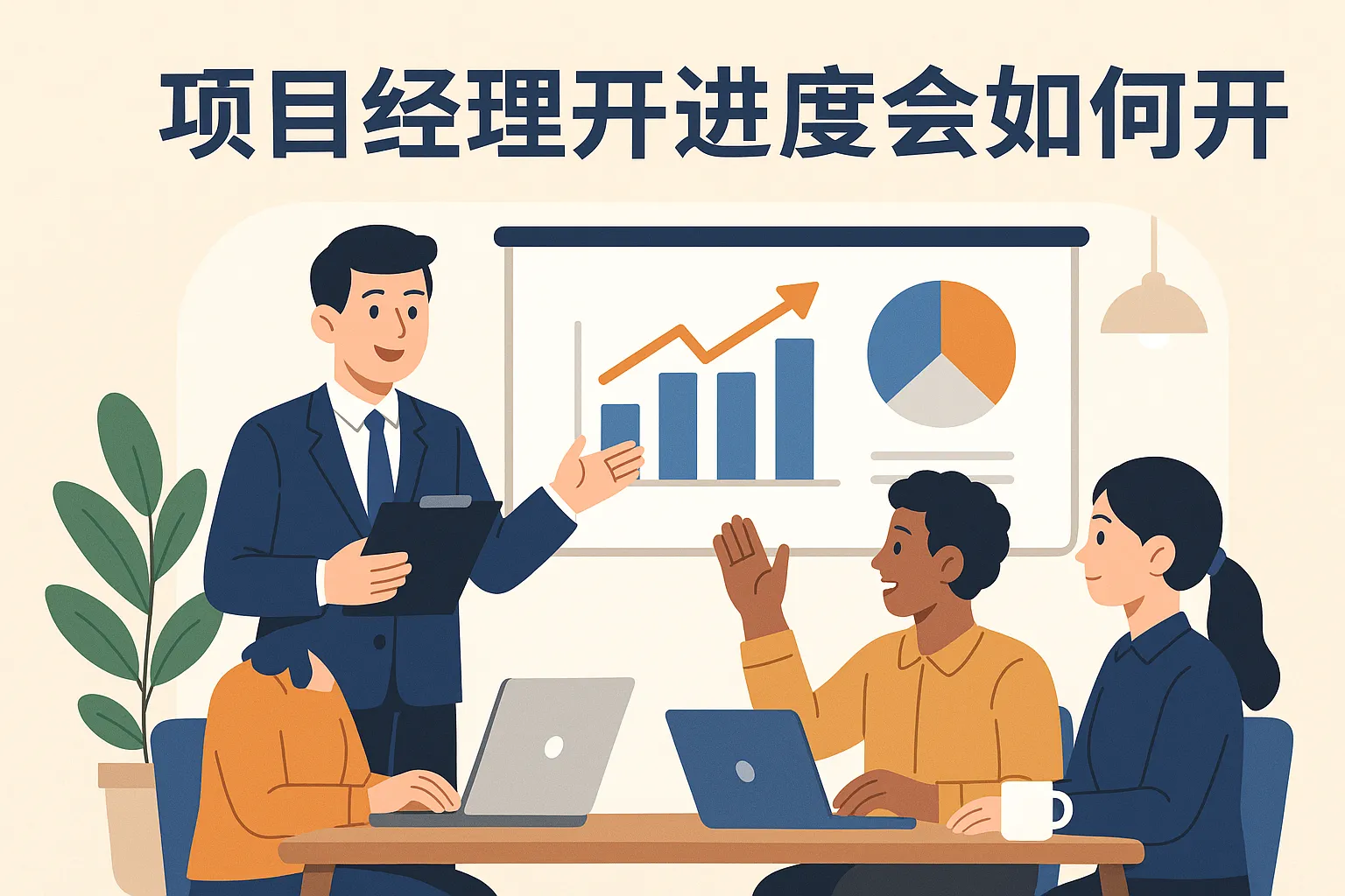 项目经理开进度会如何开