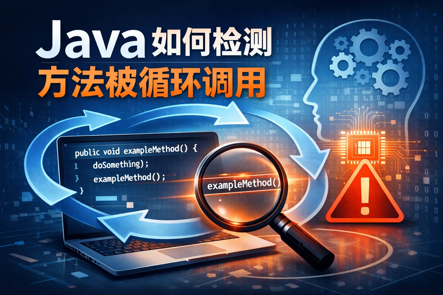 java如何检测方法被循环调用