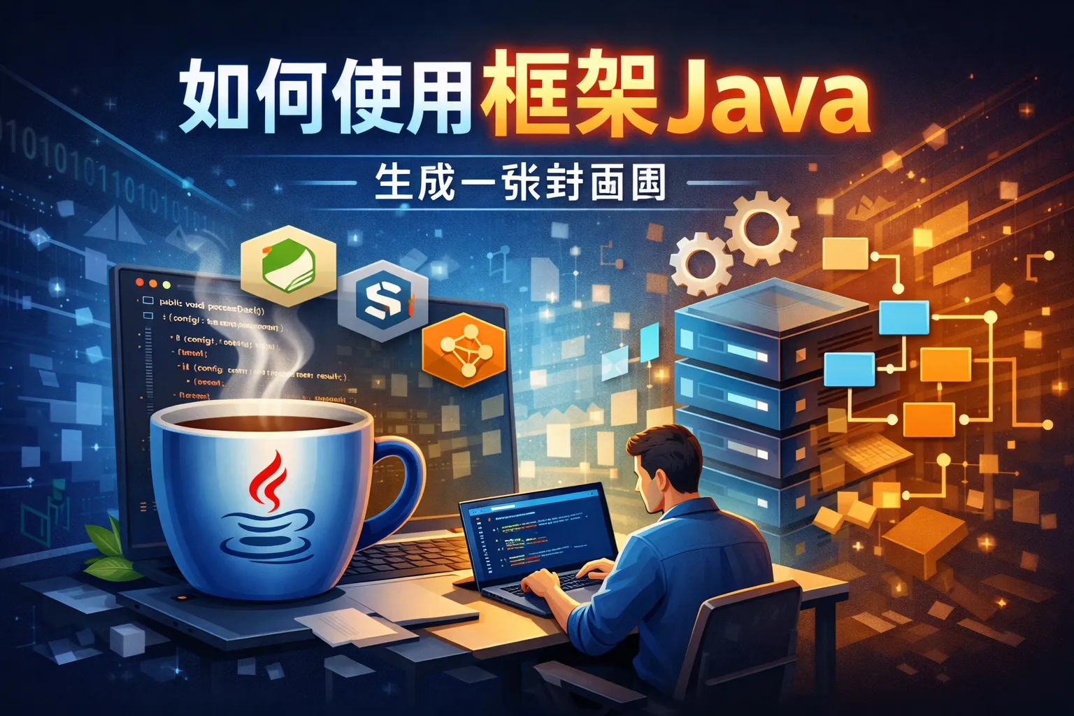 如何使用框架java