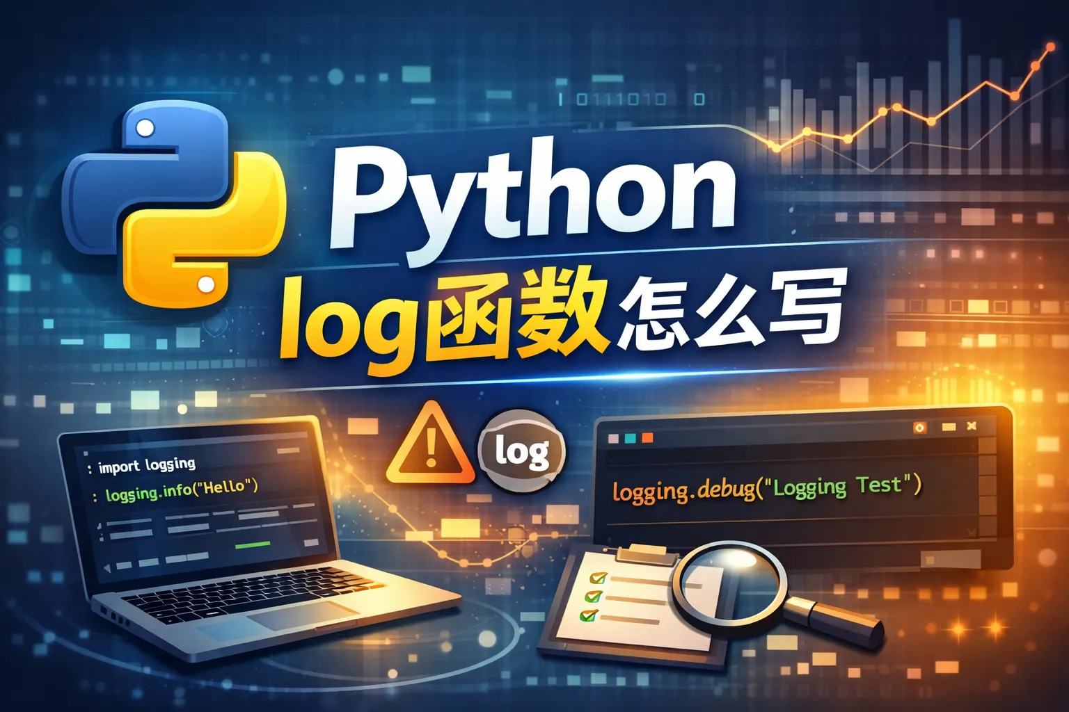 python log函数怎么写