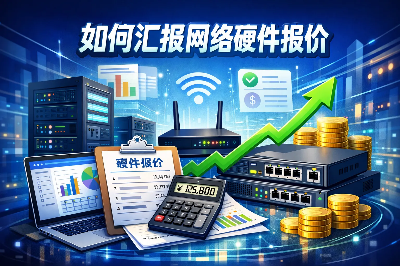 如何汇报网络硬件报价