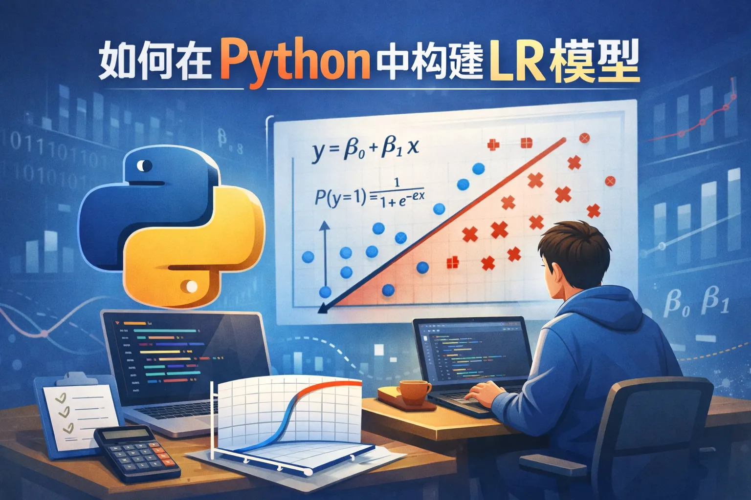 如何在python中构建lr模型