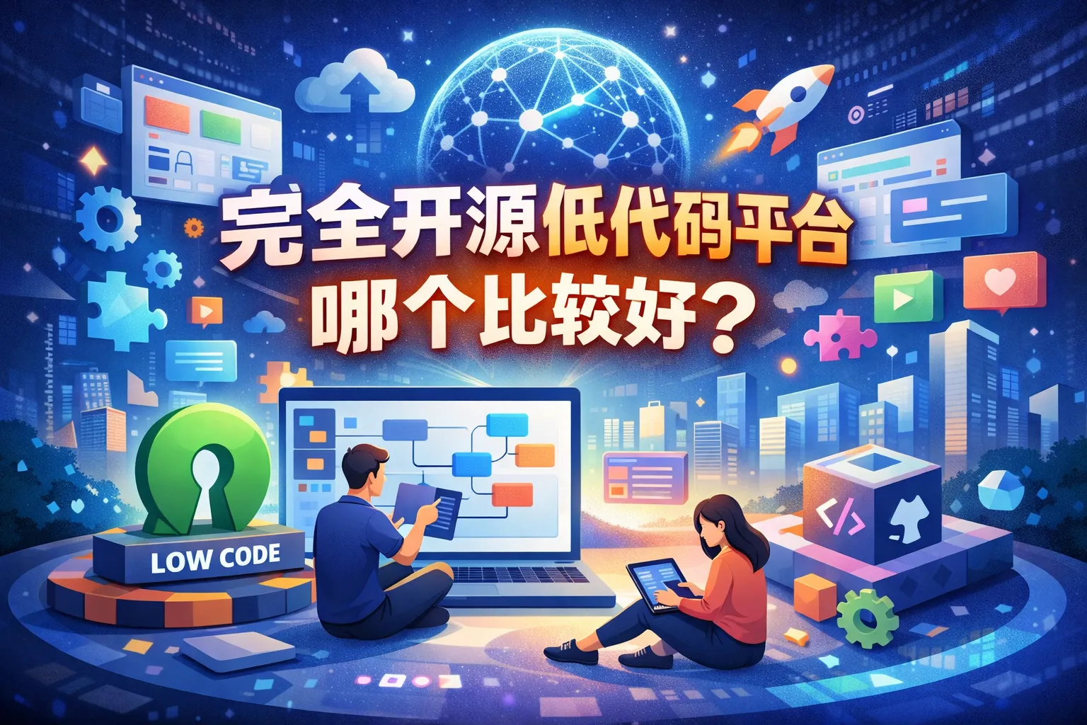 完全开源低代码平台哪个比较好