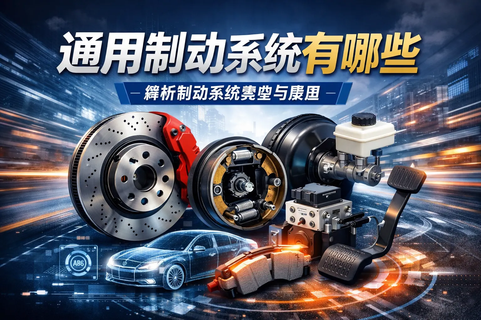 通用制动系统有哪些