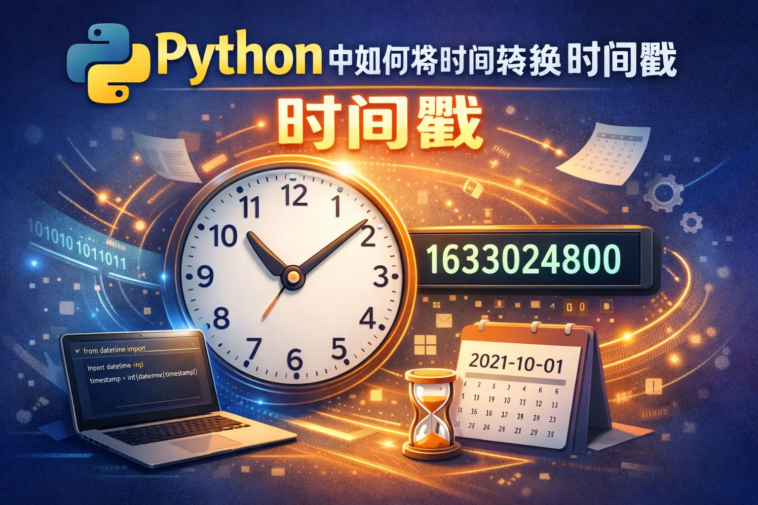 python中如何将时间转换为时间戳