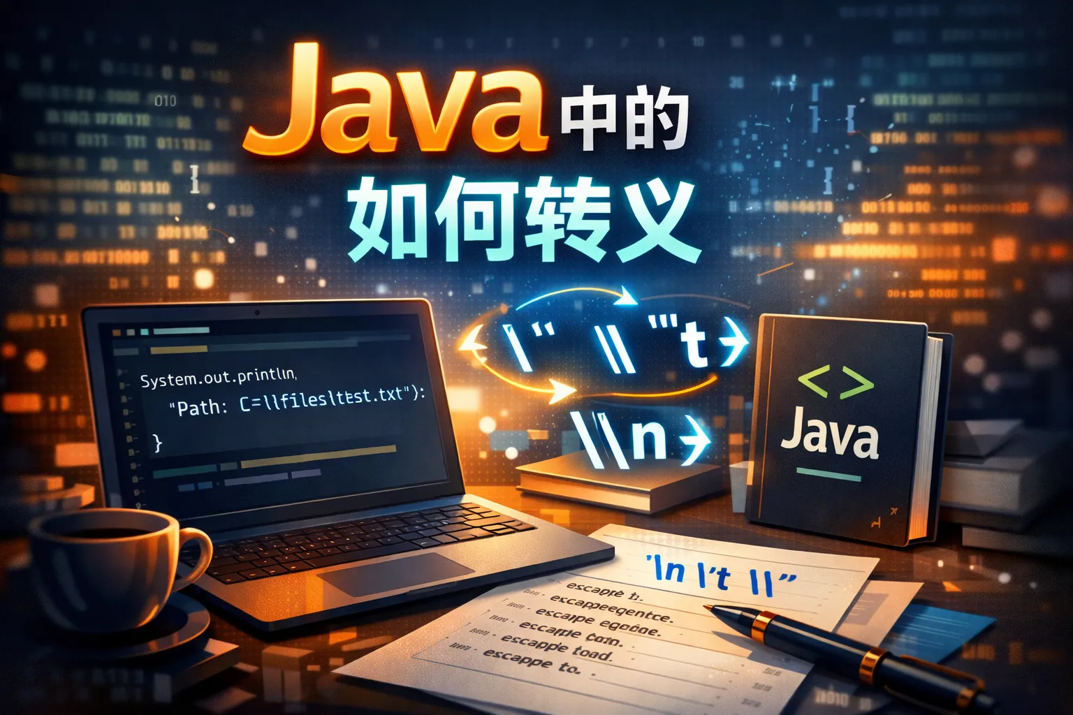 java中的 如何转义