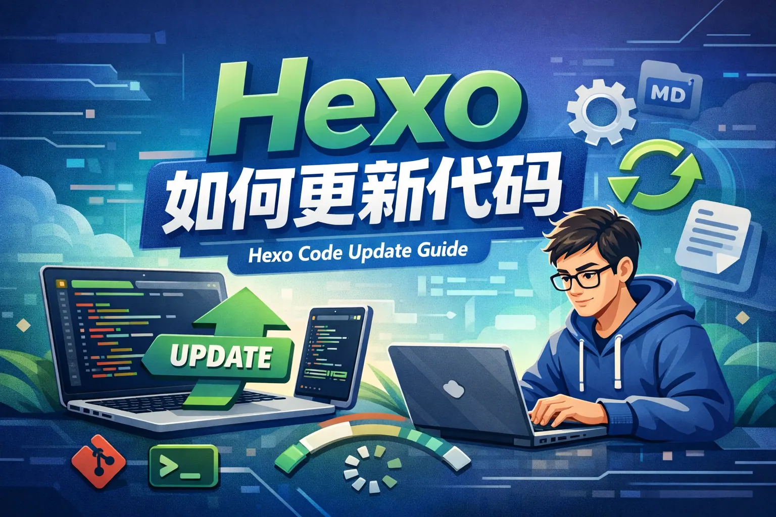 hexo 如何更新代码