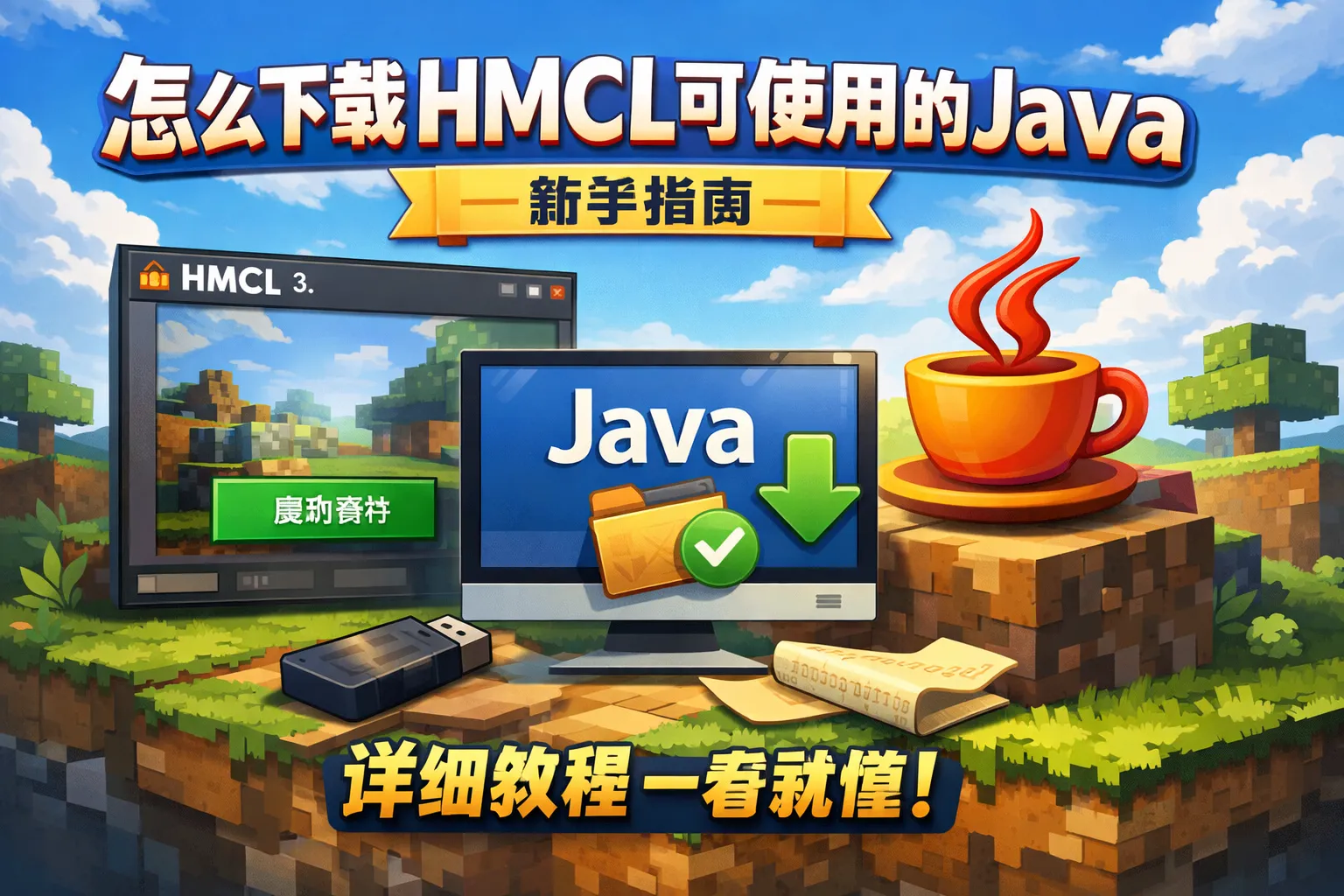 如何下载hmcl可使用的java