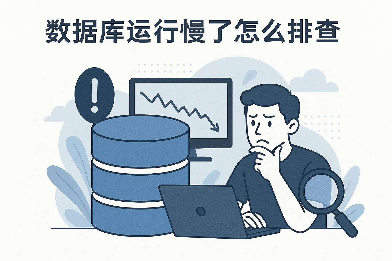 数据库运行慢了怎么排查
