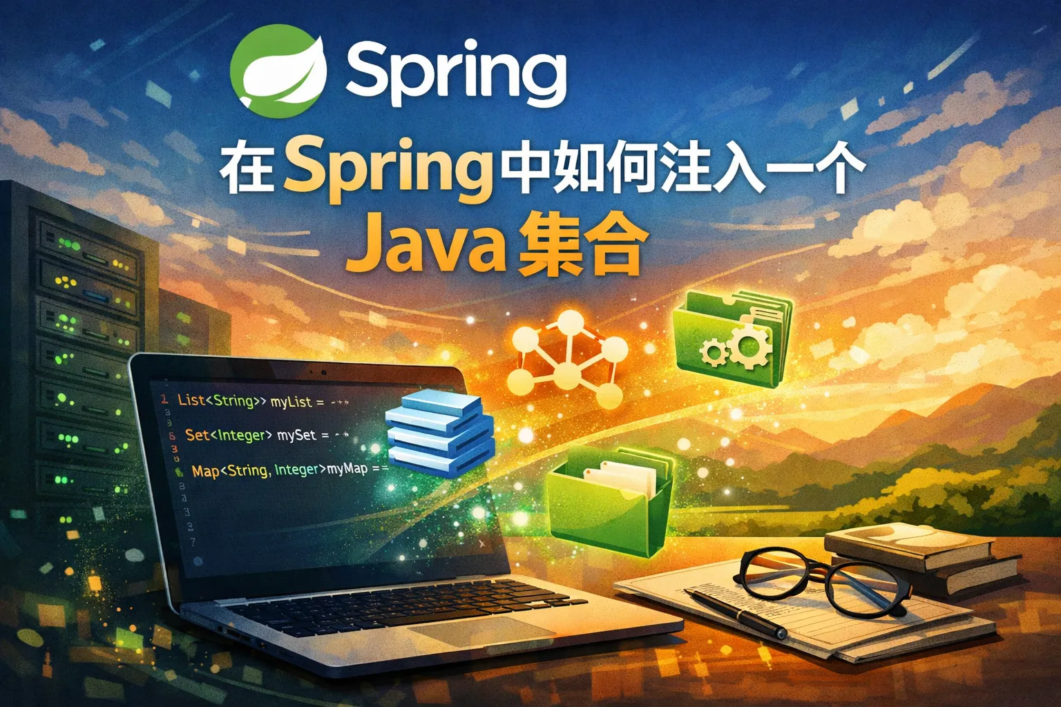 在spring中如何注入一个java集合