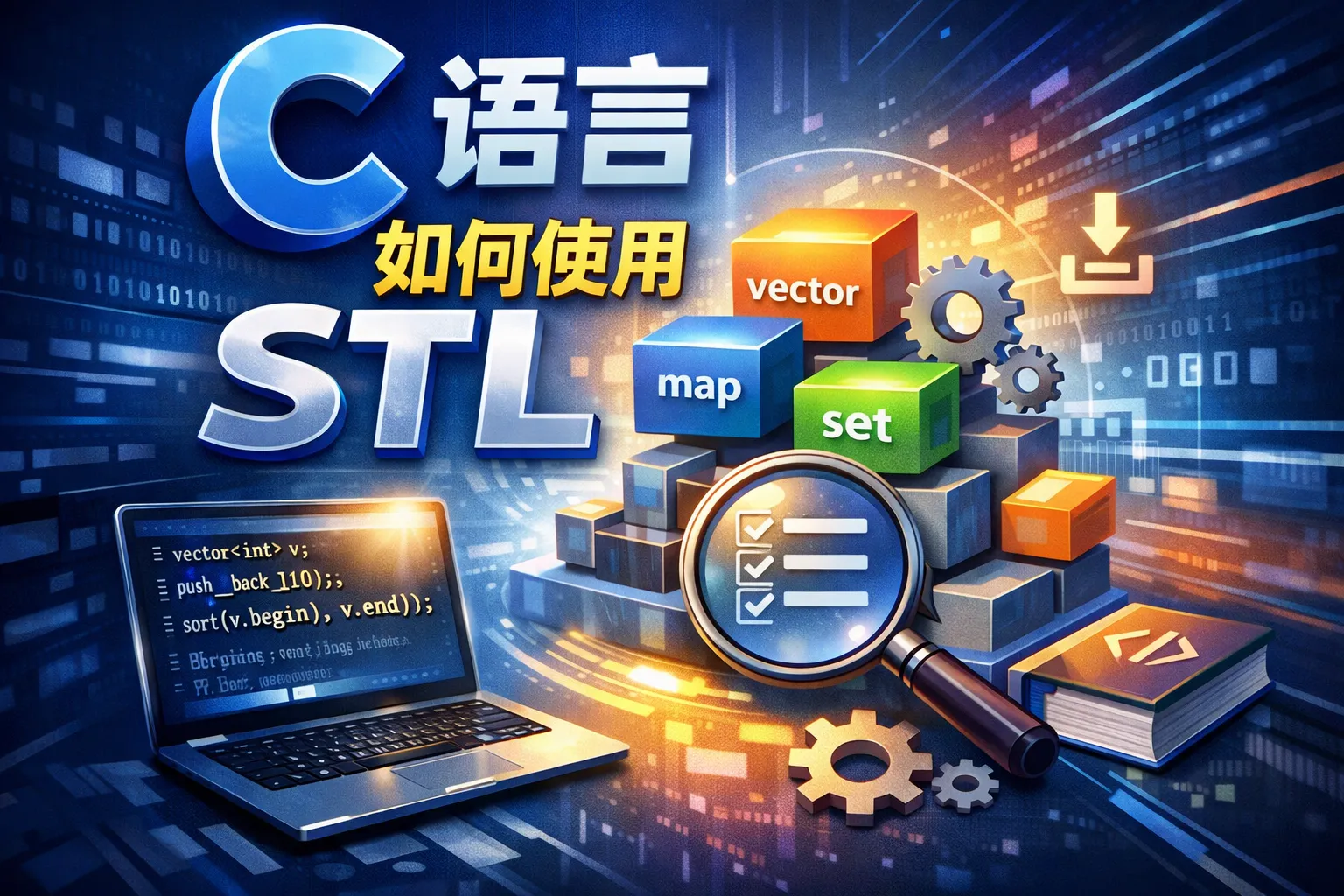 c语言如何使用stl