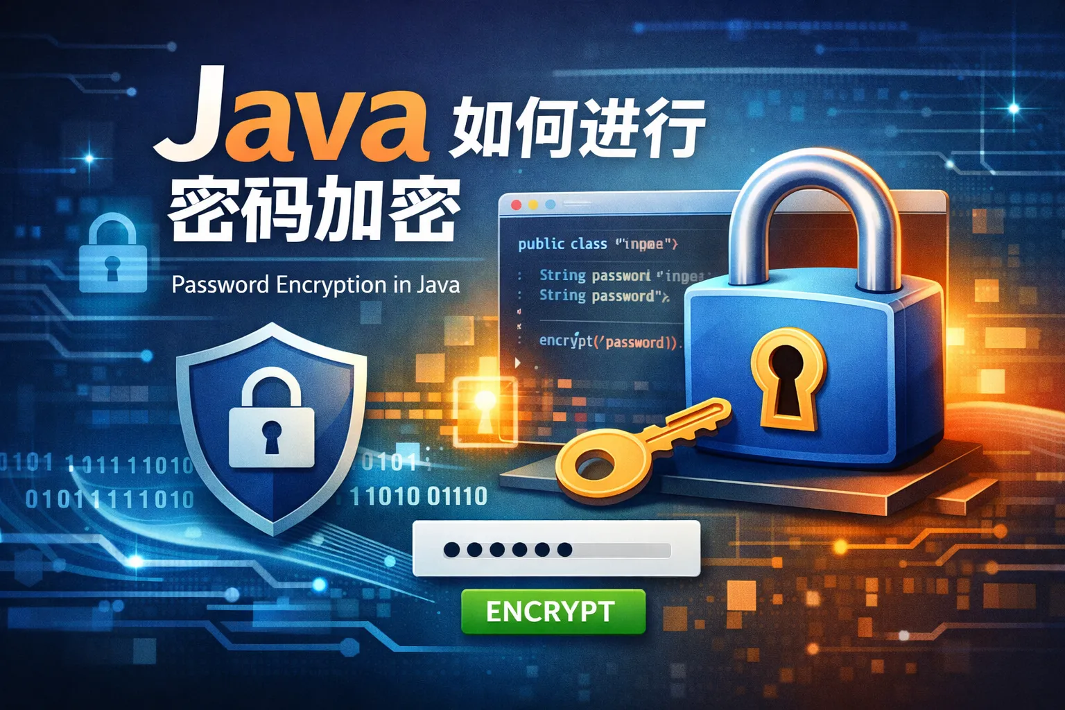 java 如何进行密码加密