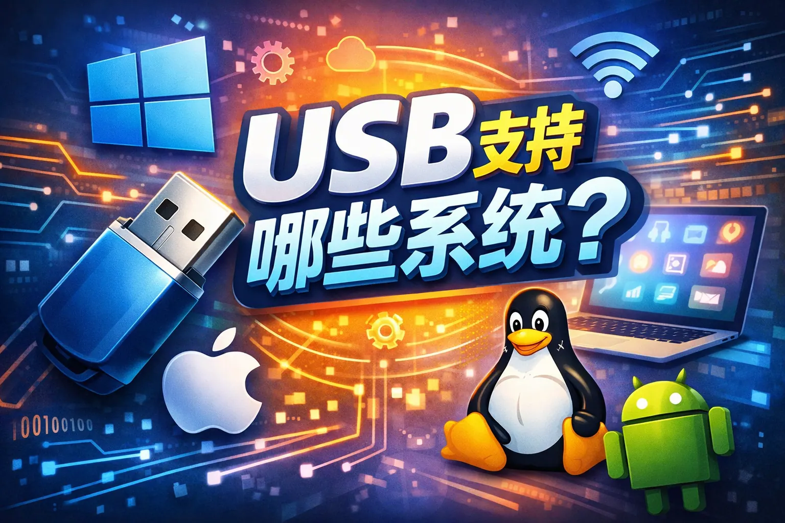 usb支持哪些系统