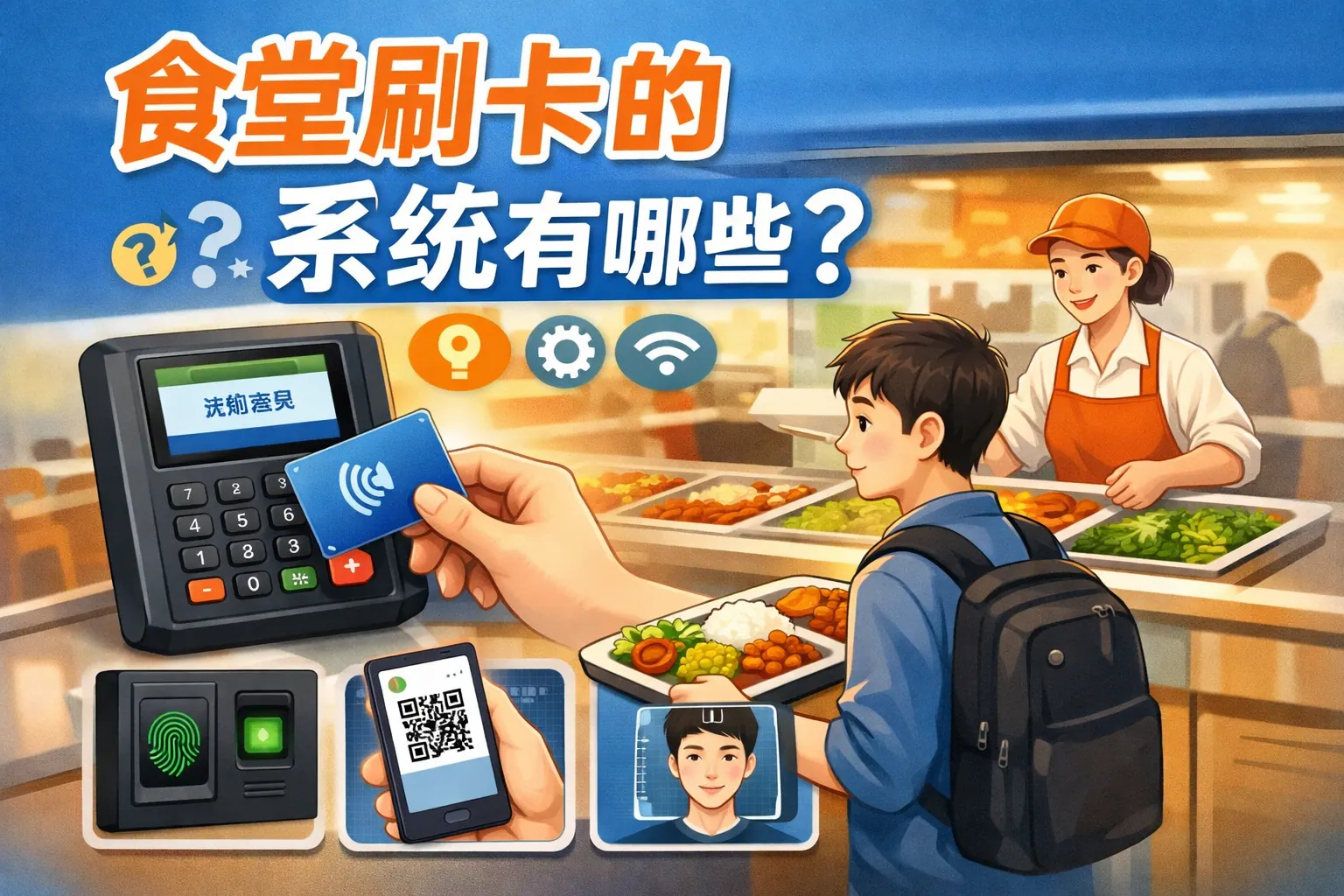 食堂刷卡的系统有哪些