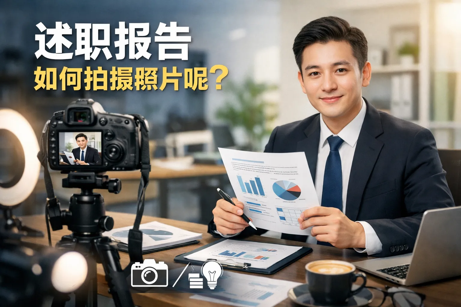 述职报告如何拍摄照片呢
