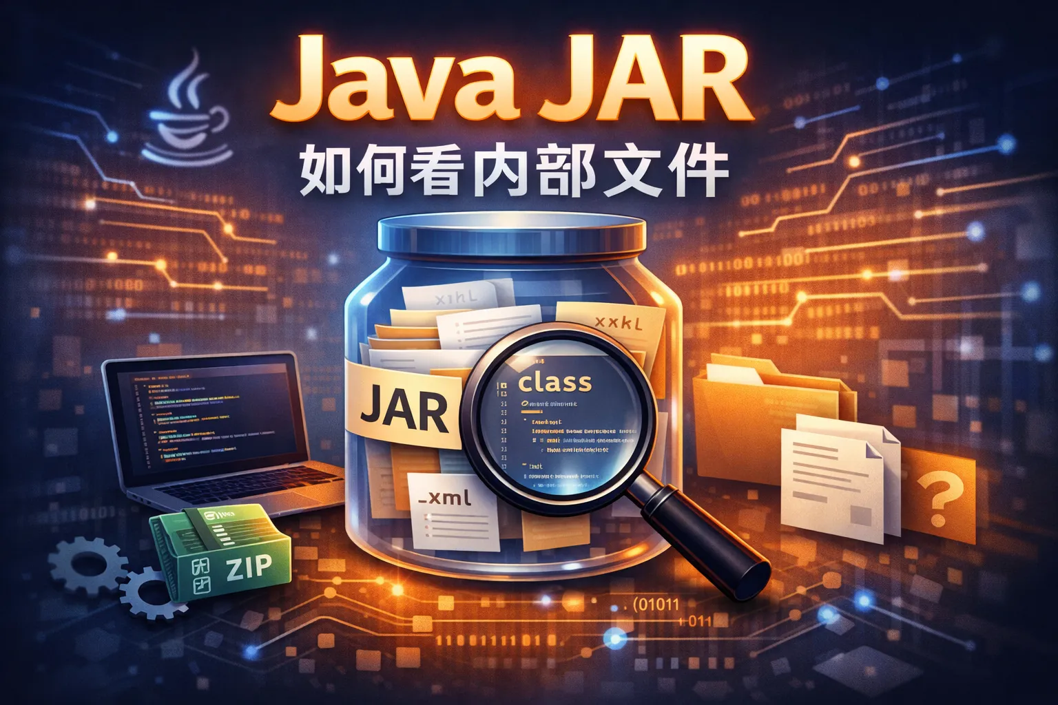 java jar如何看内部文件