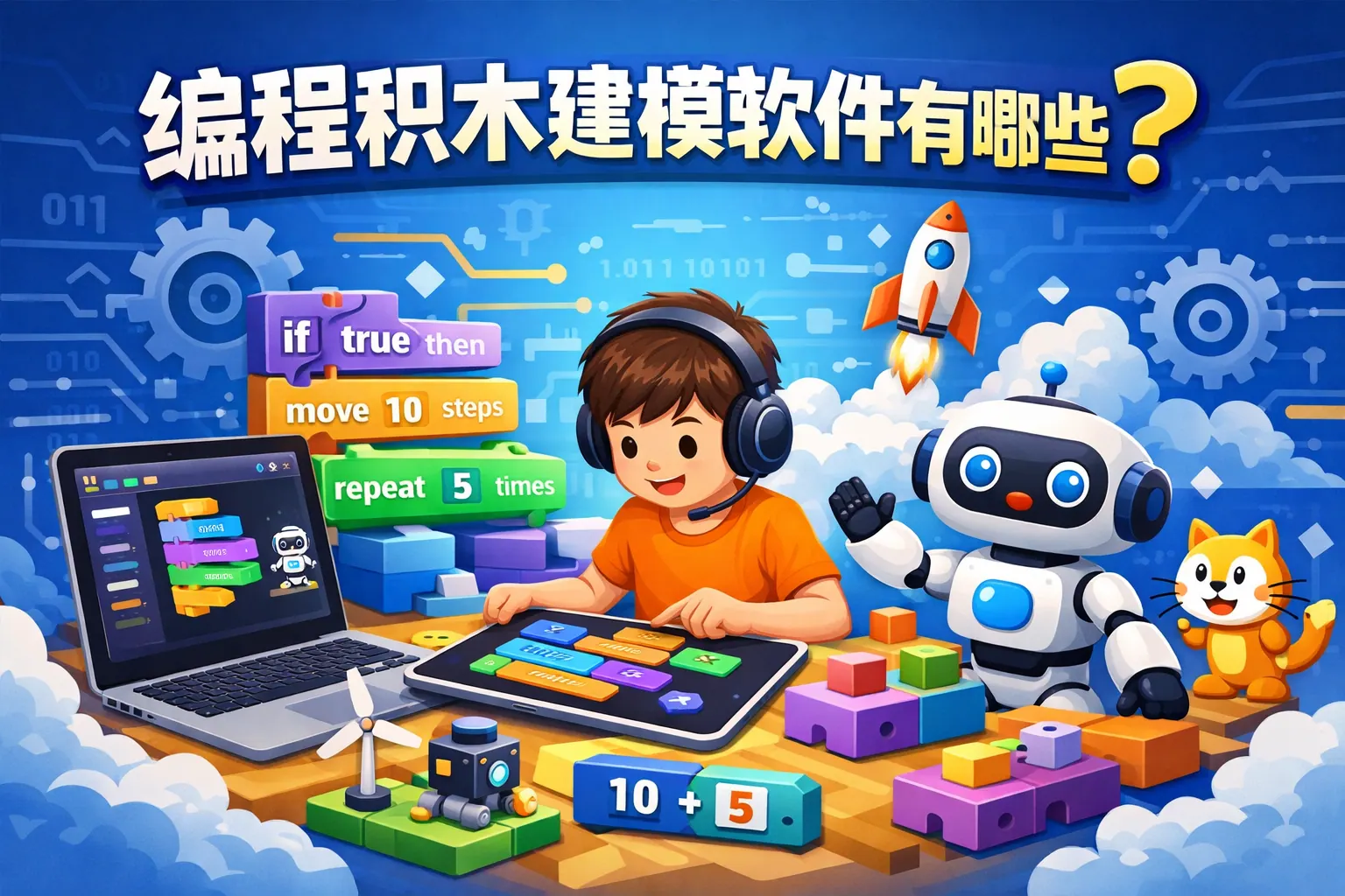 编程积木建模软件有哪些