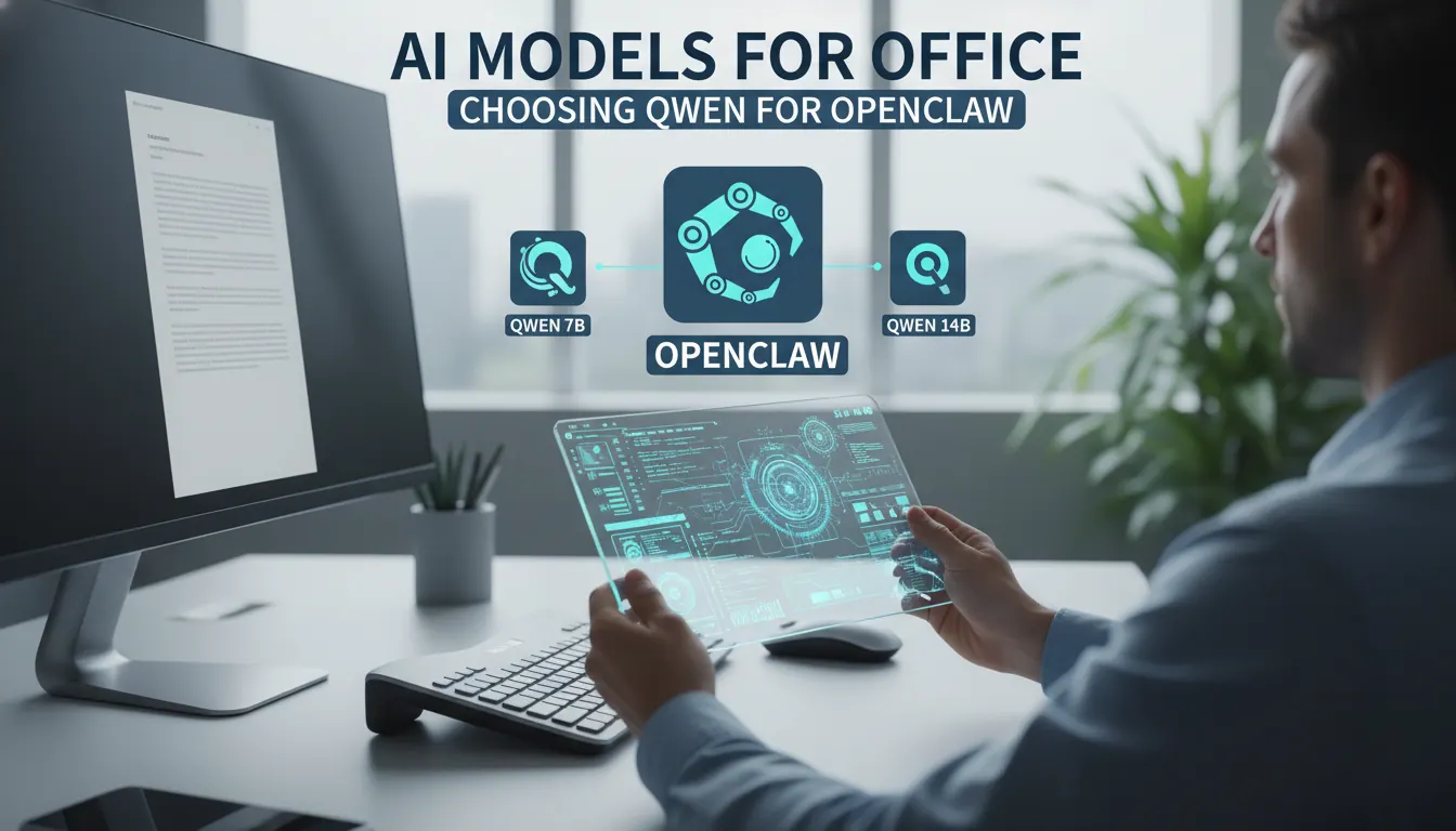 OpenClaw用于日常办公时如何选择Qwen模型