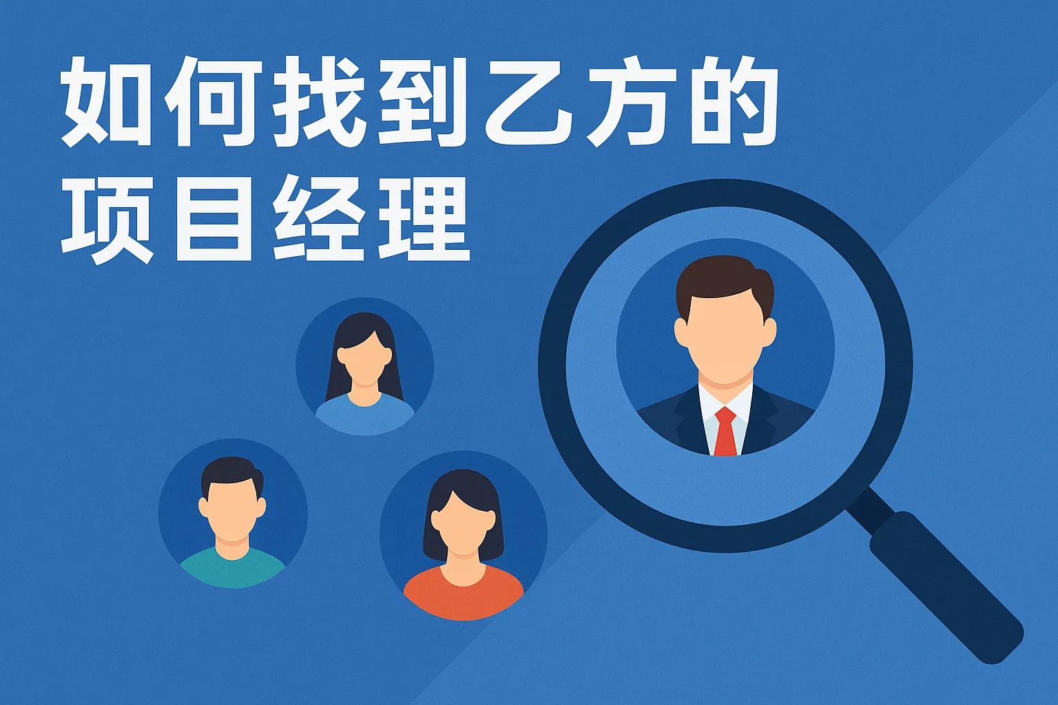 如何找到乙方的项目经理