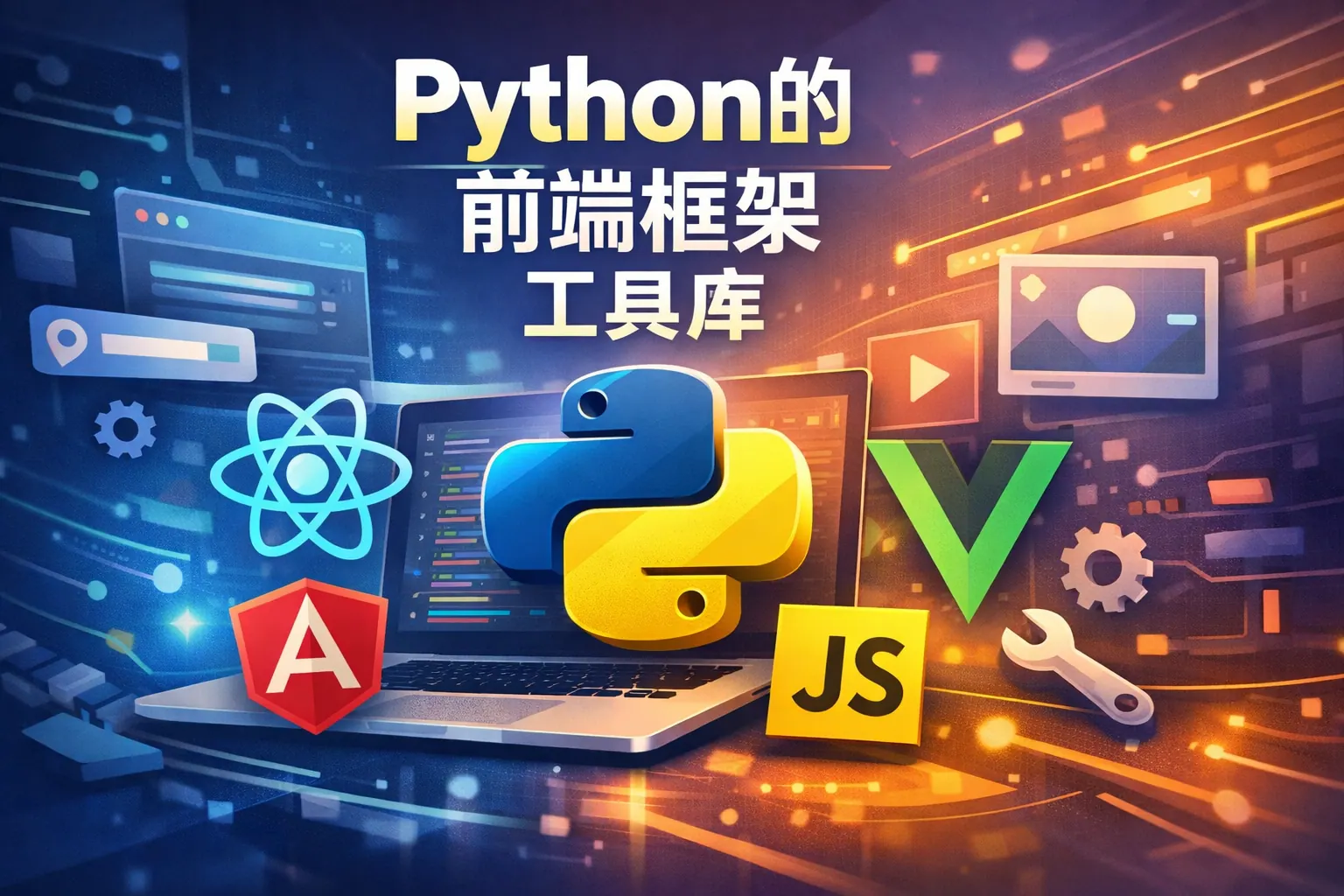 python的前端框架 工具库