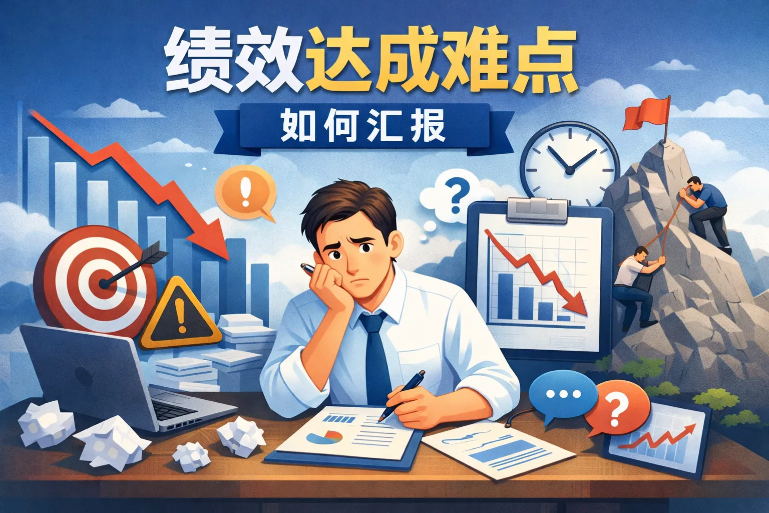 绩效达成难点如何汇报
