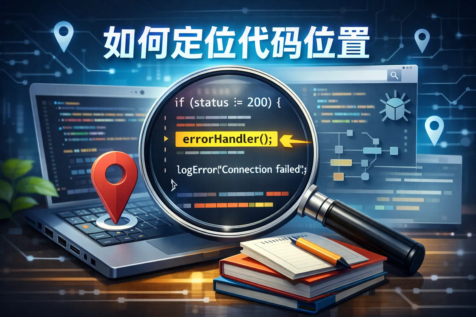 r如何定位代码位置