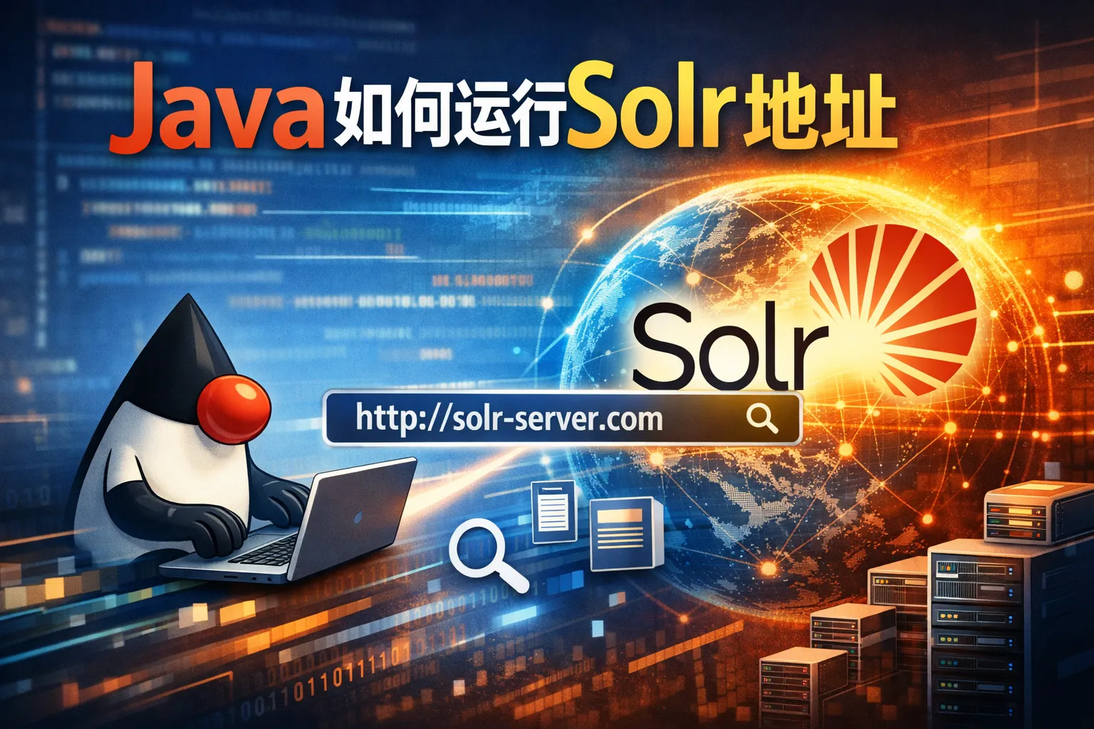 java如何运行solr地址