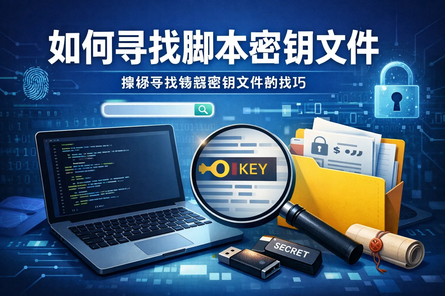 如何寻找脚本密钥文件