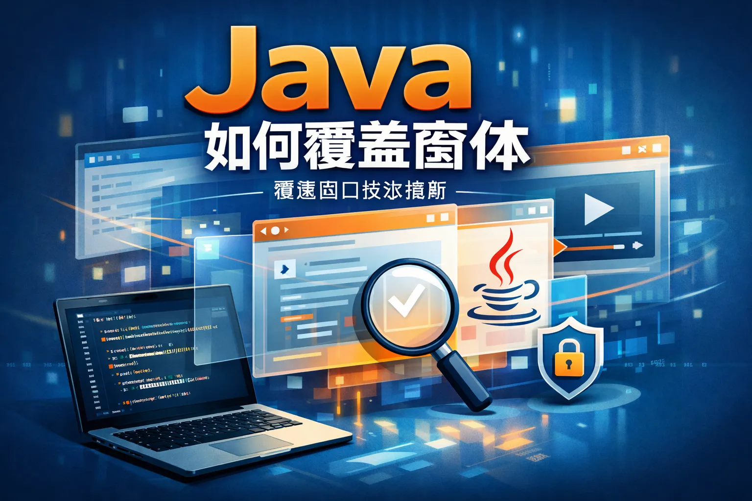 Java如何覆盖窗体