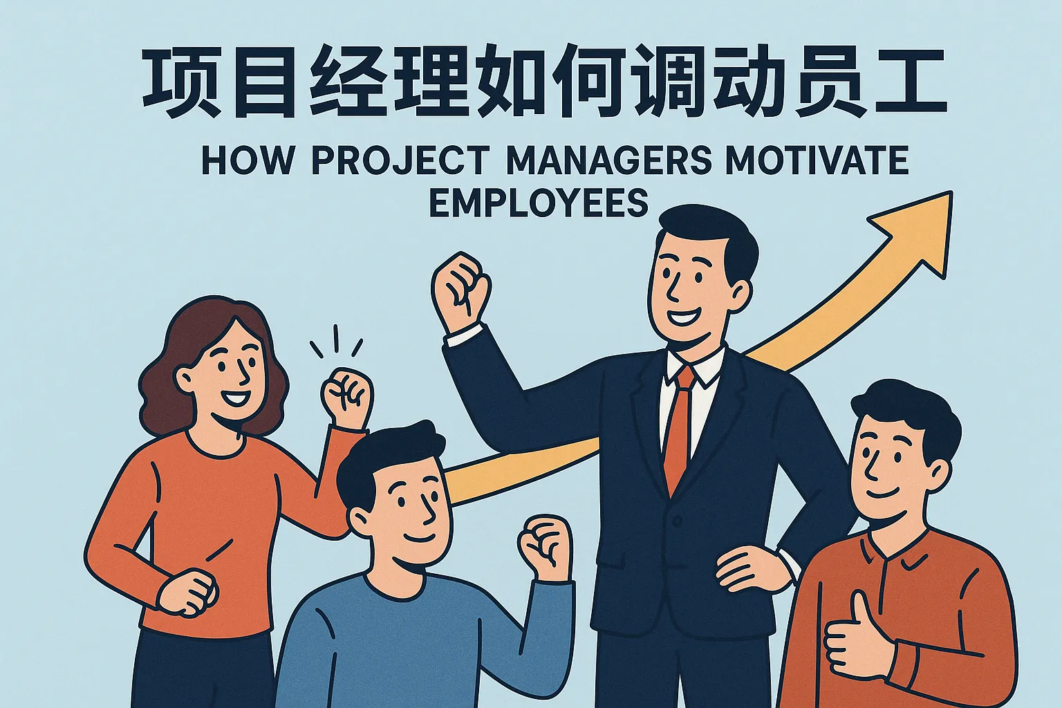 项目经理如何调动员工