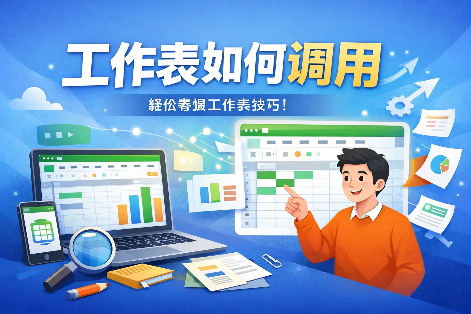 工作表如何调用