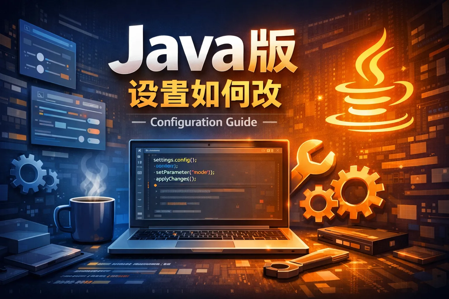 java版设置如何改