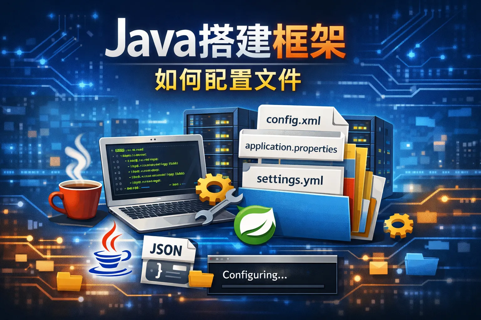 java搭建框架如何配置文件