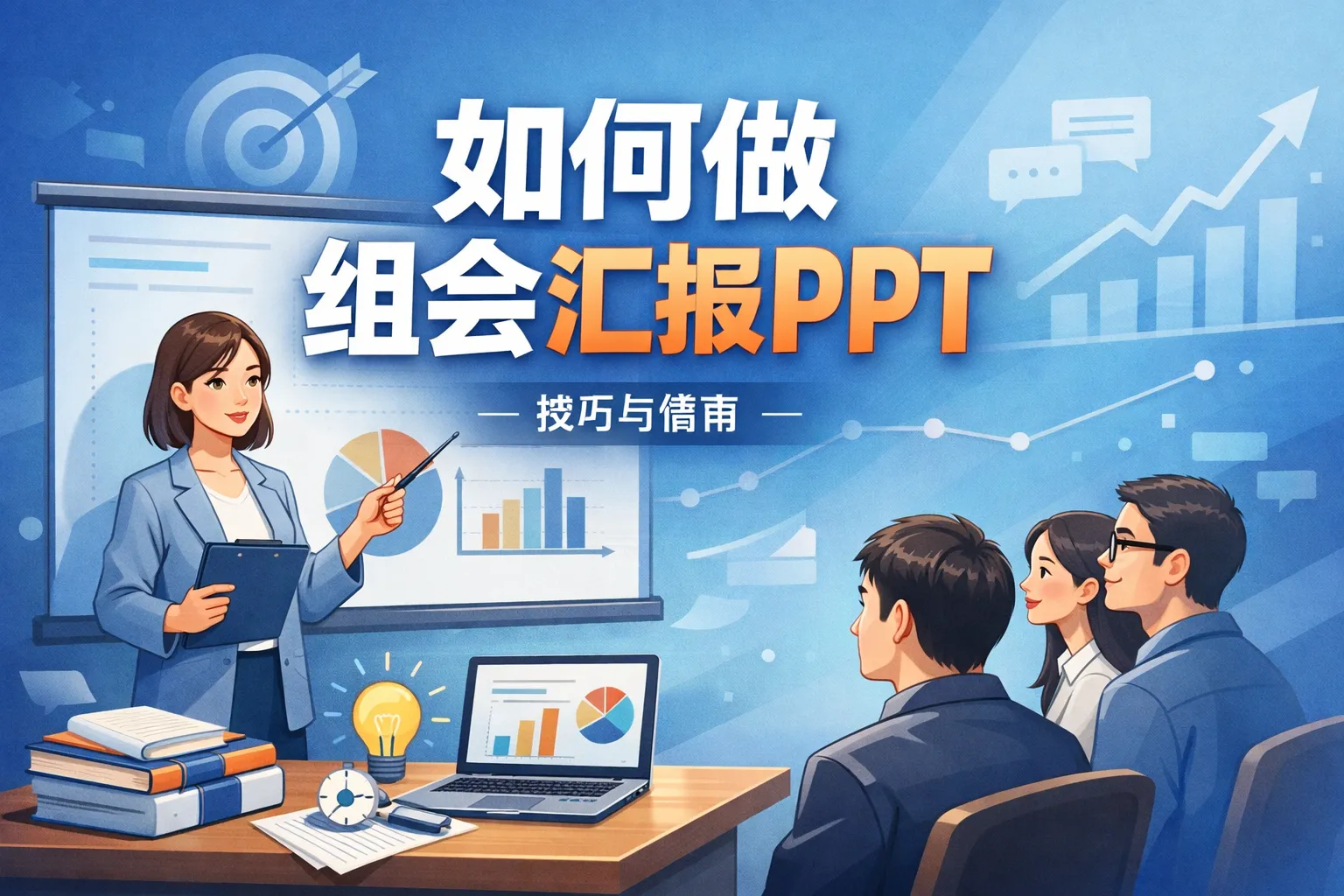 如何做组会汇报ppt