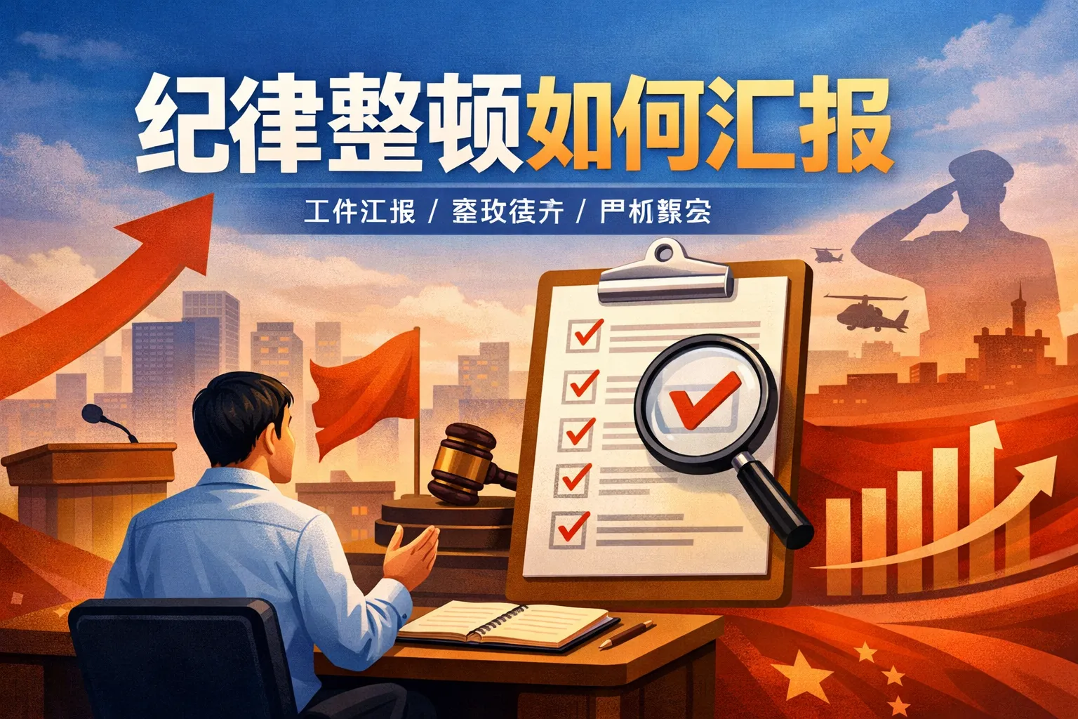 纪律整顿如何汇报