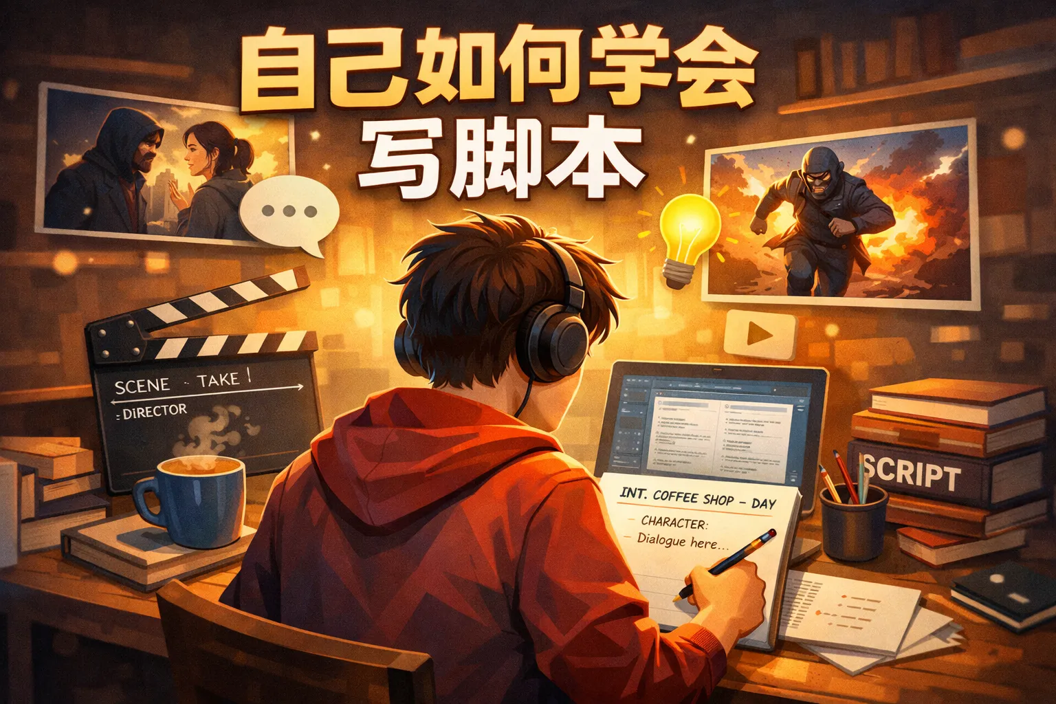 自己如何学会写脚本