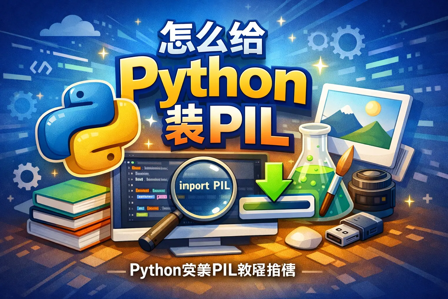 怎么给python装pil